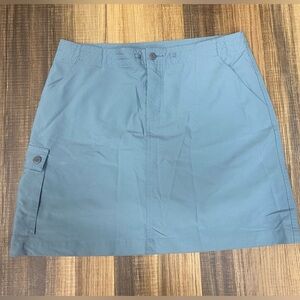 Patagonia Women's Inter Continental Hideaway Skort Skirt Size 10 Blue Outdoors